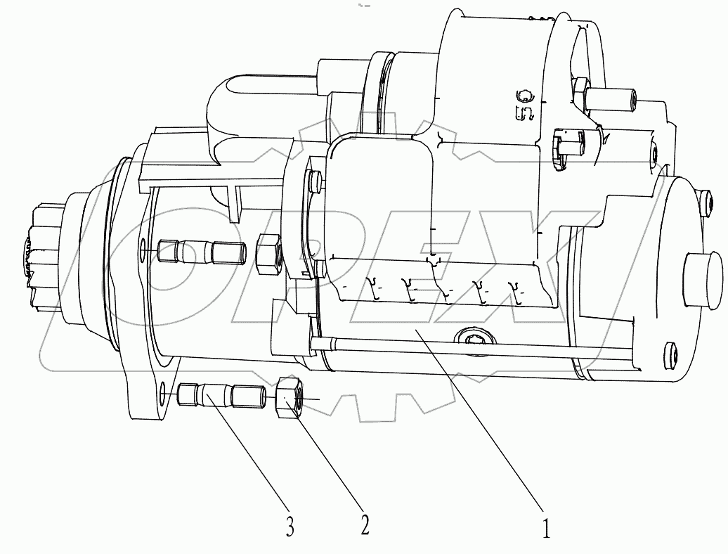  A COMBINED STARTER GRP100090200