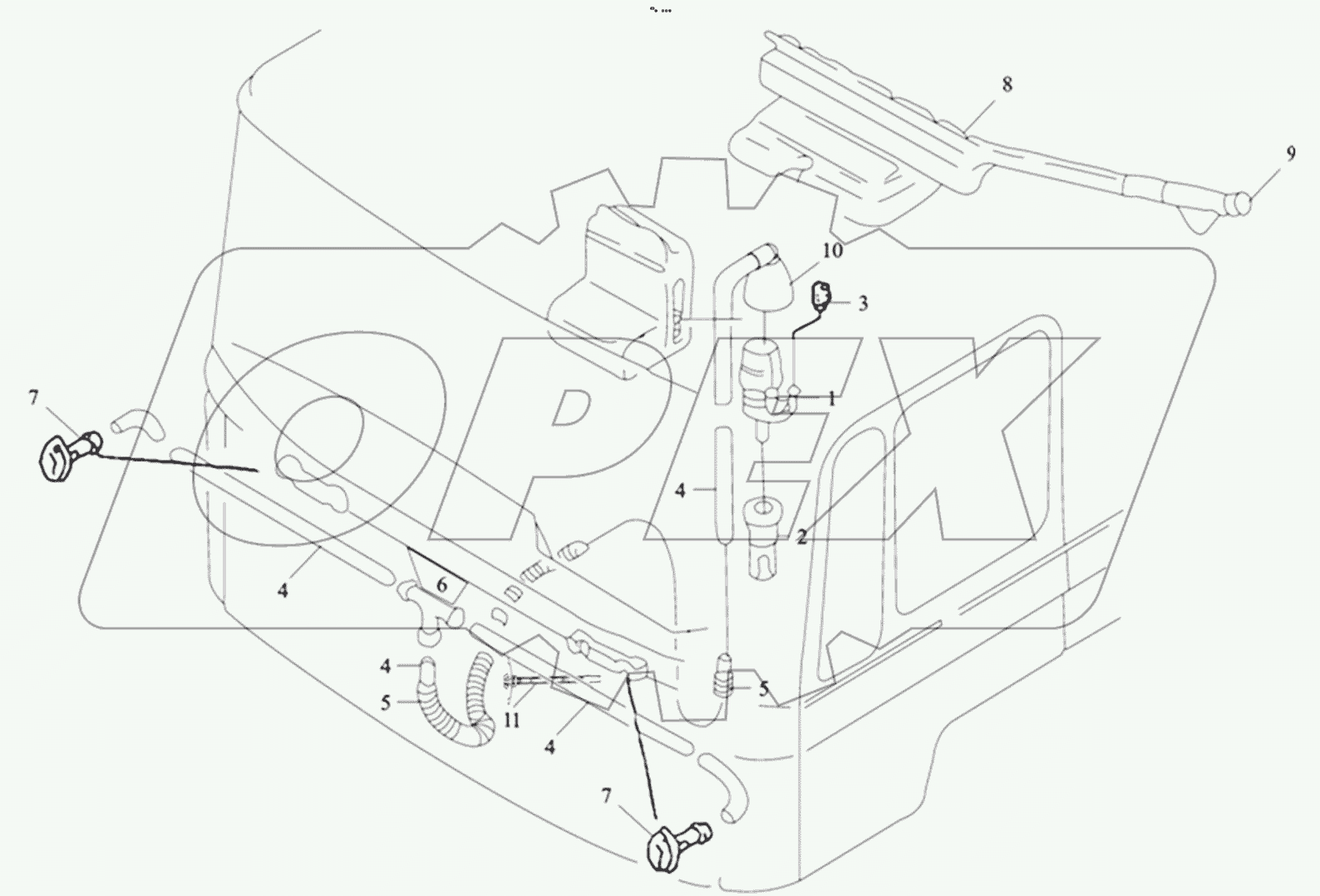  WINDSCREEN WASHER PUMP AND ACCESSORIES