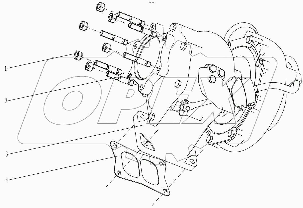  A COMBINED TURBOCHARGER