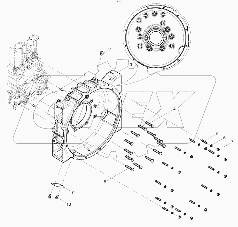  FLYWHEEL HOUSING GROUP