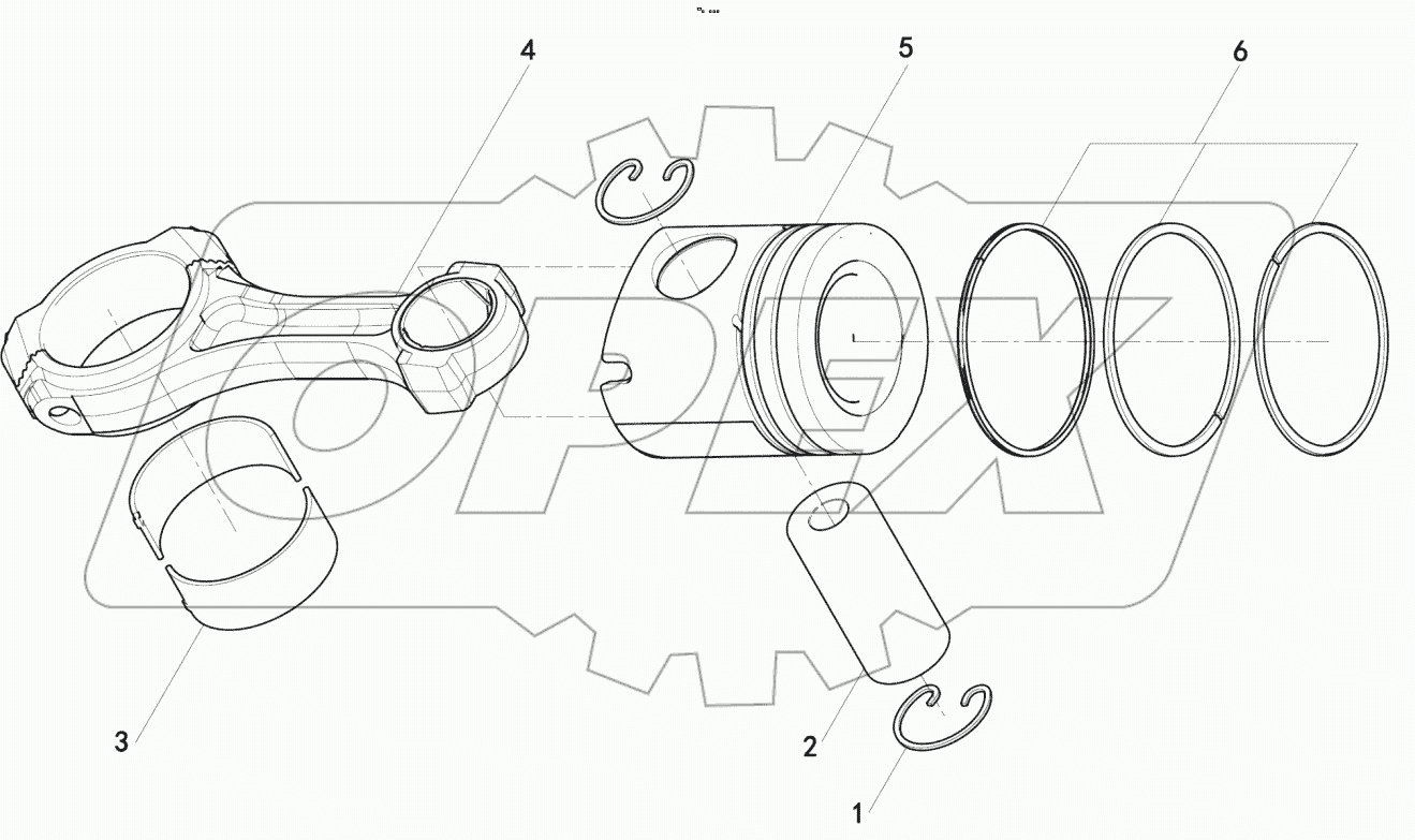  PISTON AND CONNECTING ROD GROUP
