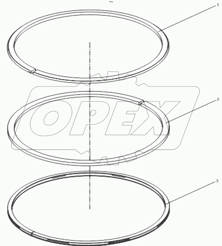  PISTON RING ASSEMBLY