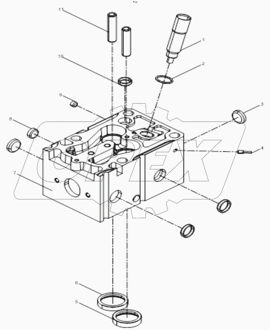  CYLINDER HEAD SUB ASSEMBLY