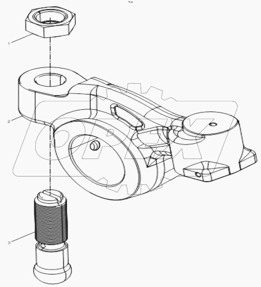  EVB EXHAUST ROCKER ARM SET