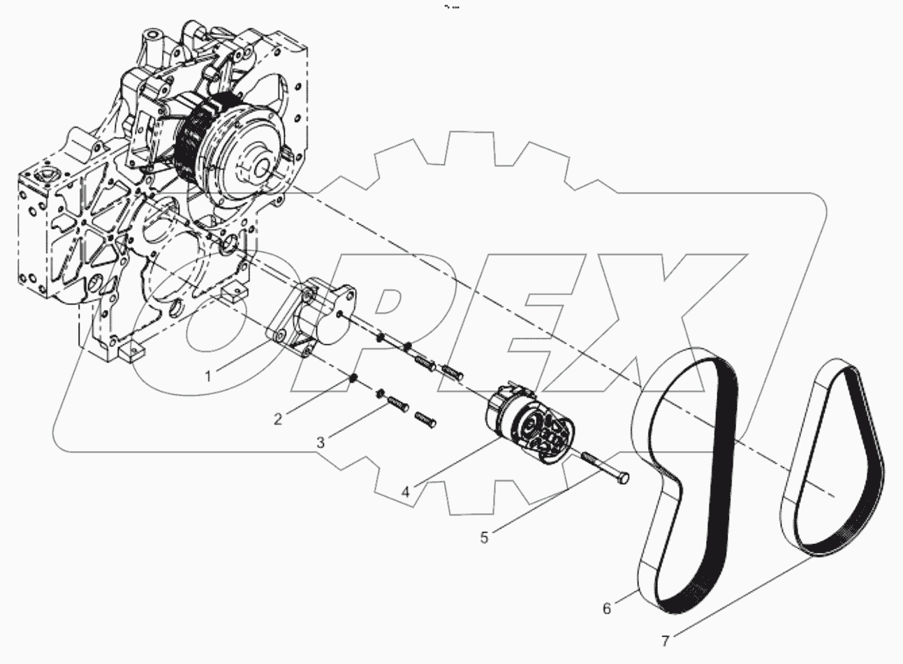 TIGHTEN WHEEL AND BELT GROUP