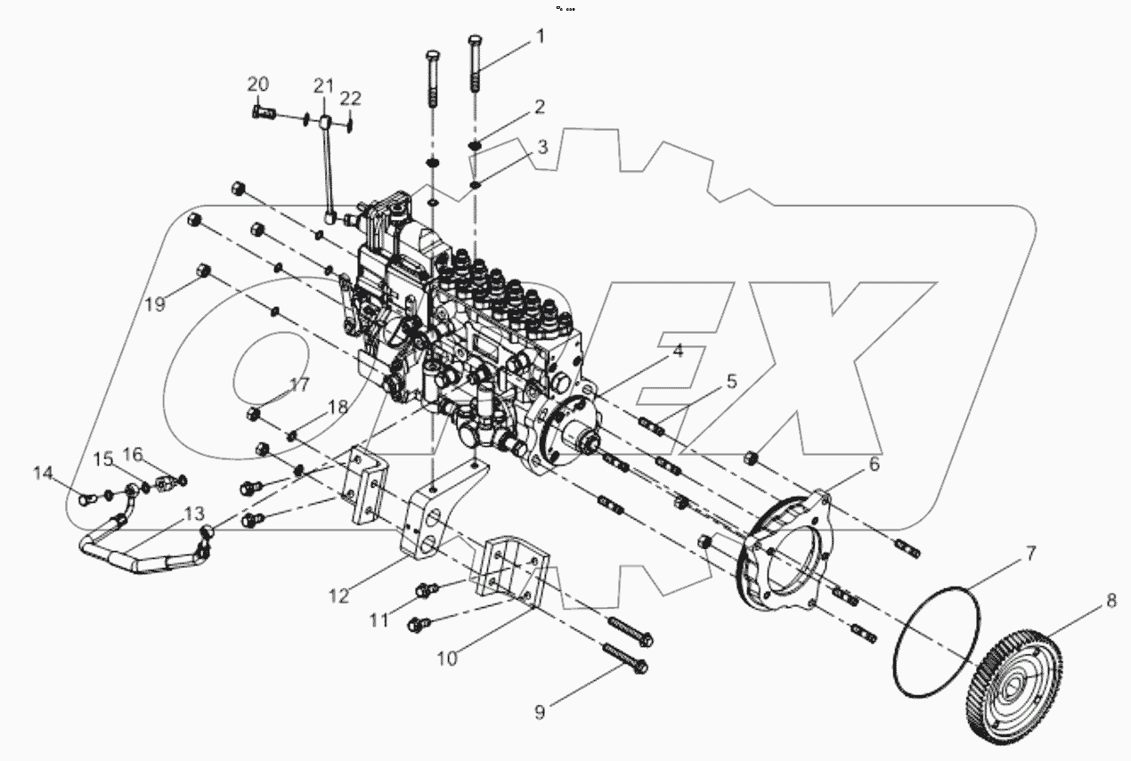  HIGH PRESSURE PUMP ASSEMBLY