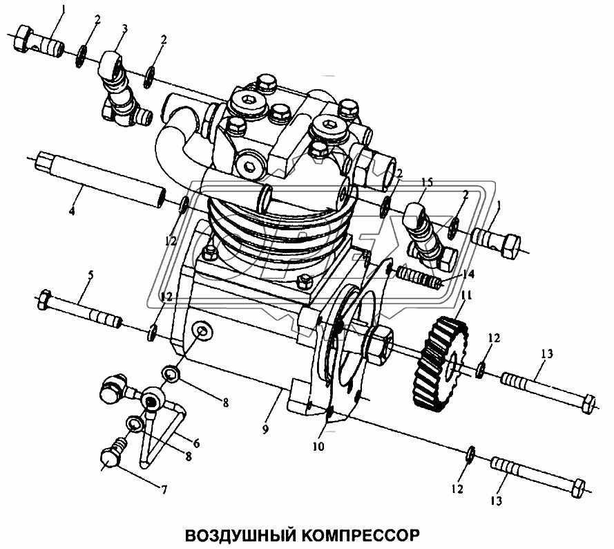 Компрессор воздушный 2