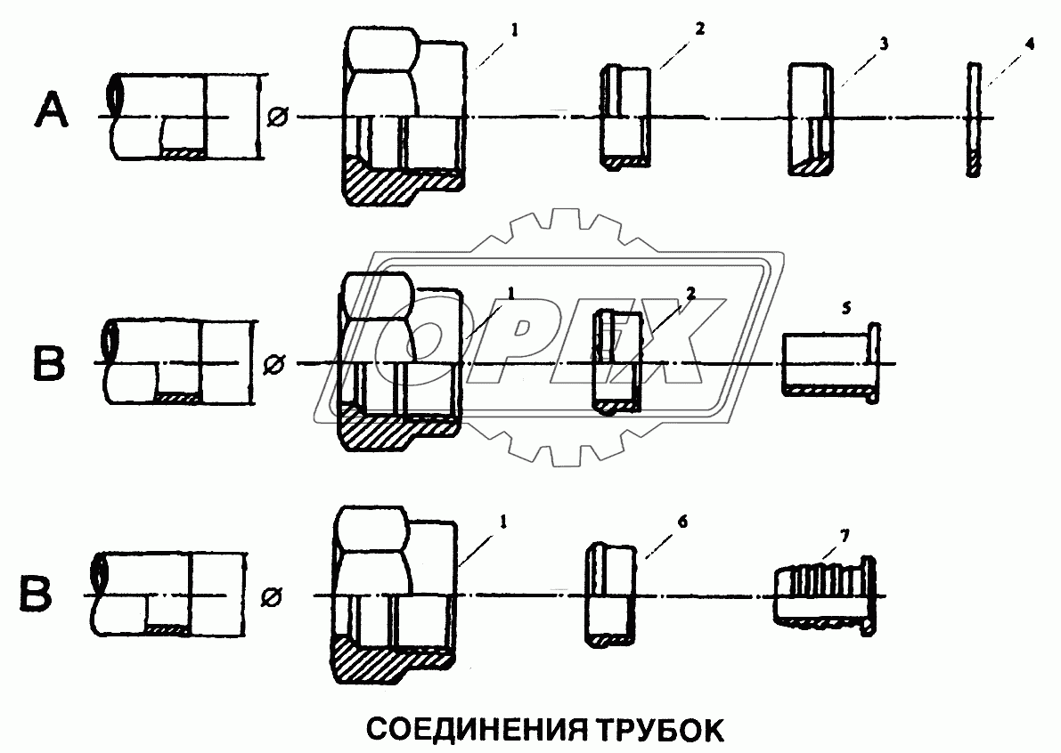 Соединения трубок 1