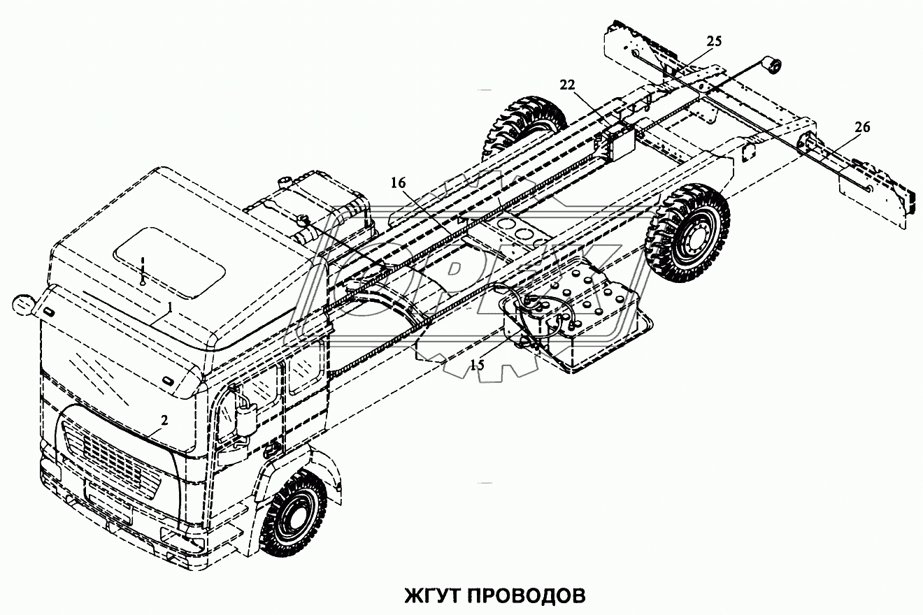 Man f2000 чертеж