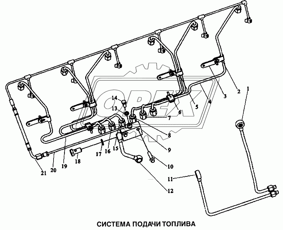 Система подачи топлива