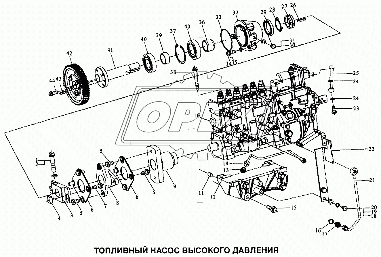 Насос топливный высокого давления