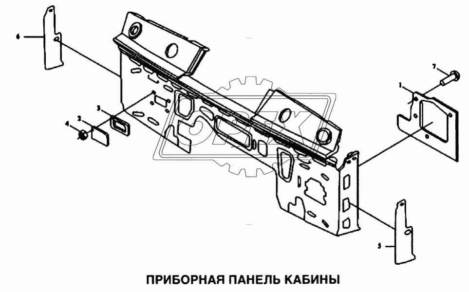 Панель приборная кабины