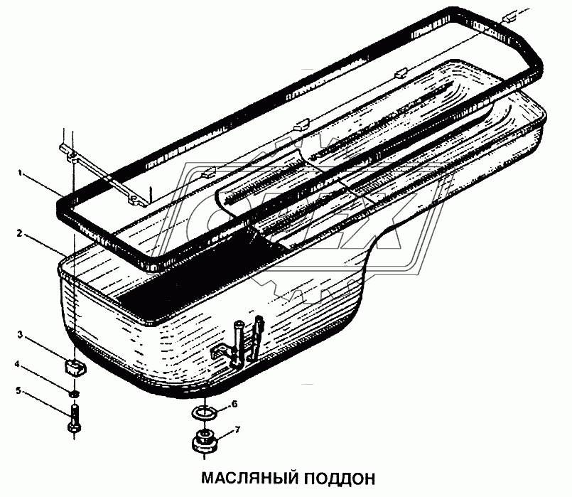 Поддон масляный 1