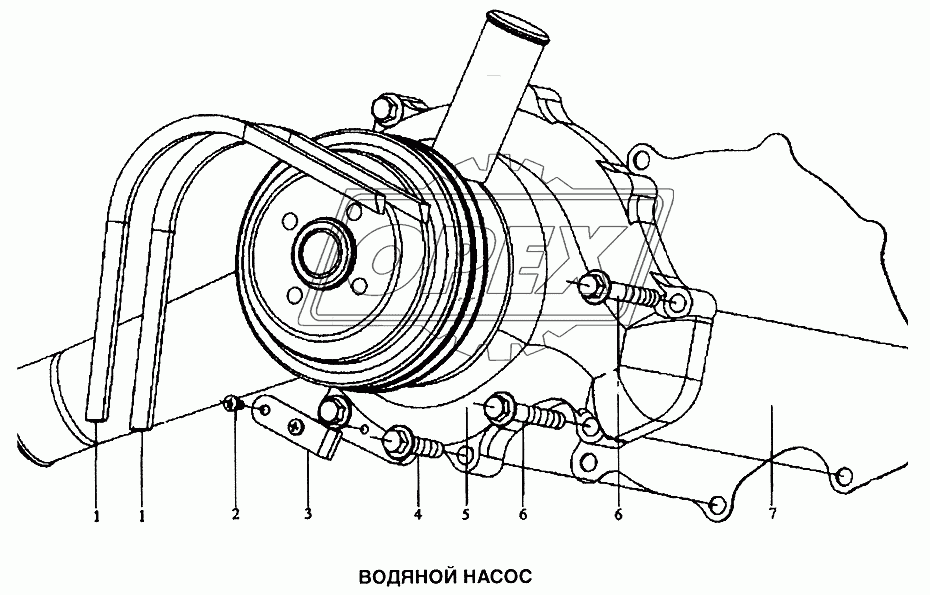Насос водяной