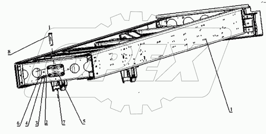  Сборка рамы;Frame assembly