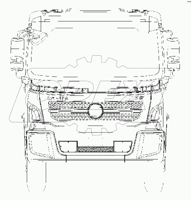  Сборка кабины;Cab assembly