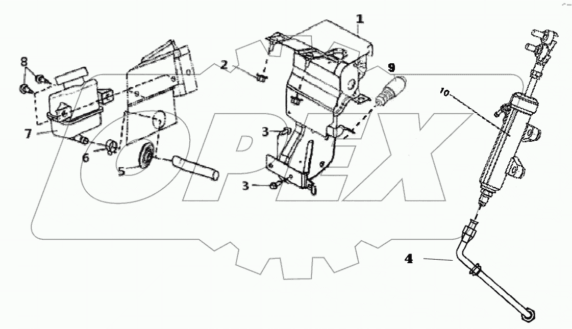  Система сцепления;Clutch system