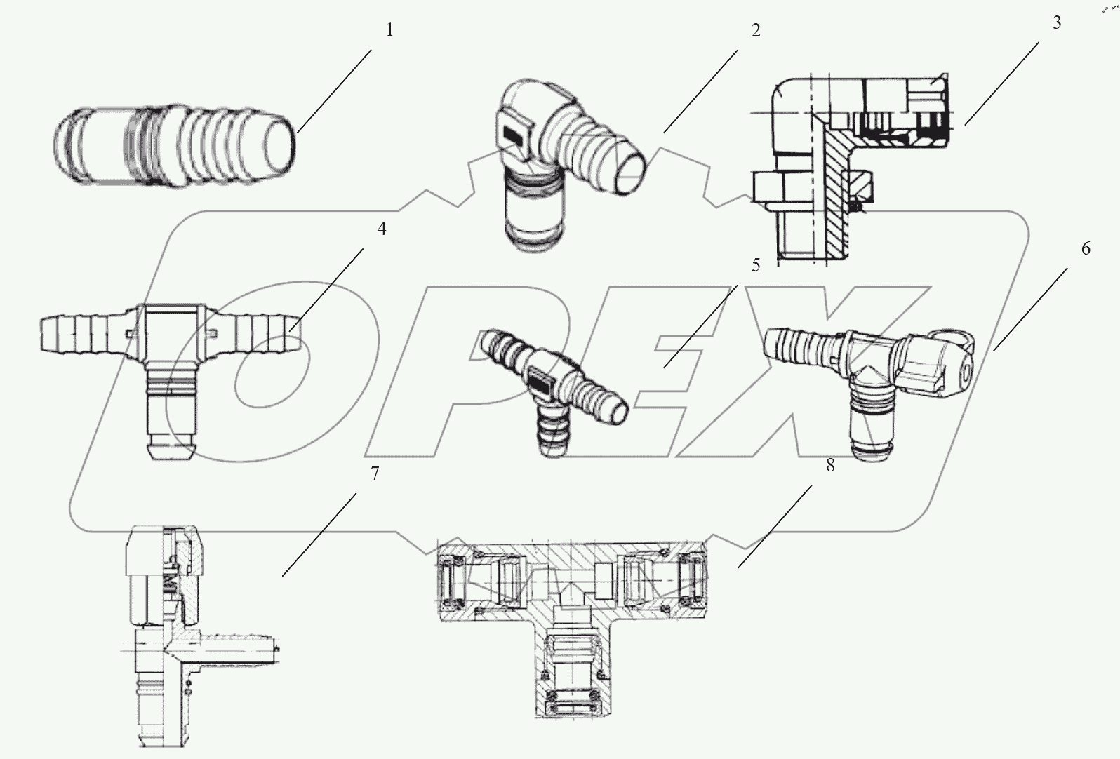  CONNECTING PARTS,LINE & NIPPLE JOINT