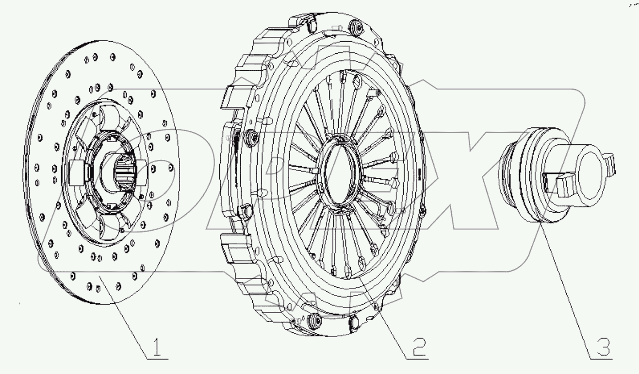  PULL DIAPHRAGM CLUTCH