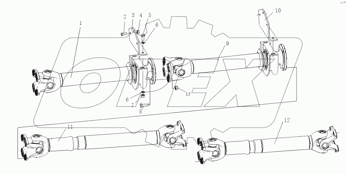  PROPELLER SHAFT SYSTEM