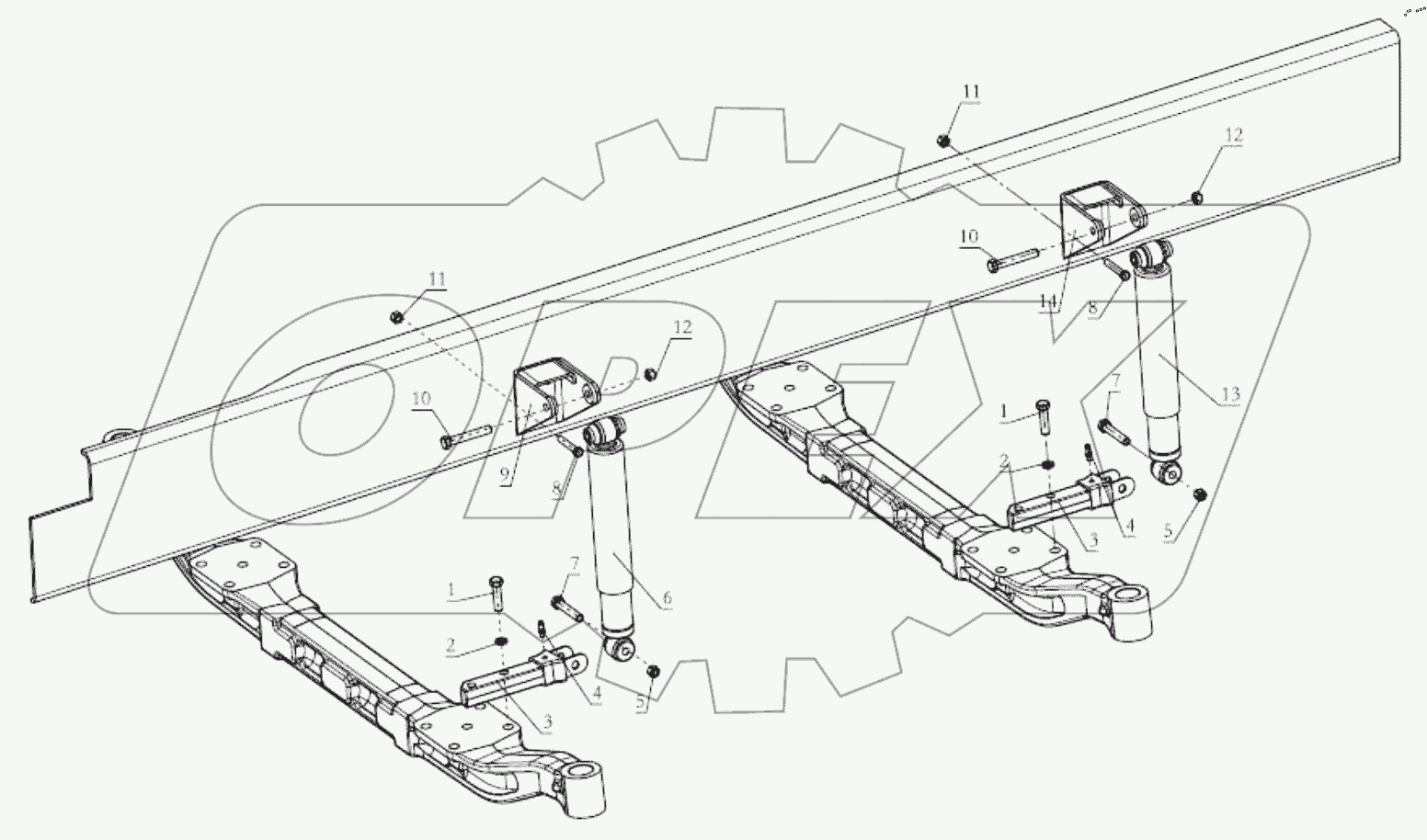  FRONT SHOCK ABSORBER (DC96319680119)