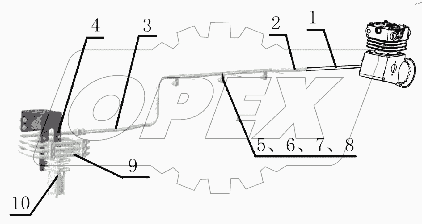  AIR COMPRESSOR PIPELINE