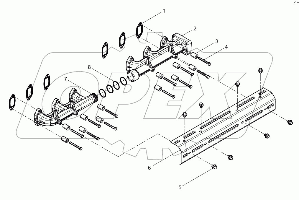  EXHAUST MANIFOLD GROUP