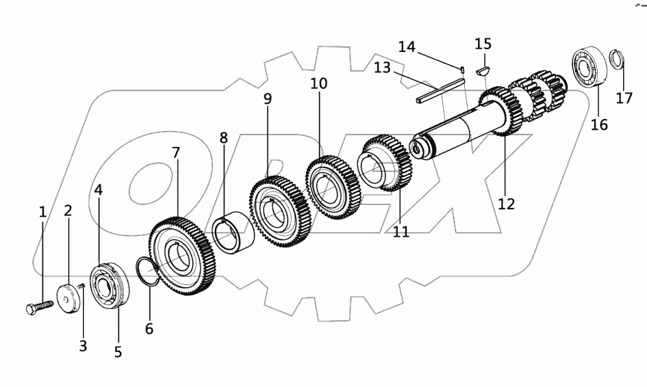  INTERMEDIATE SHAFT ASSEMBLY