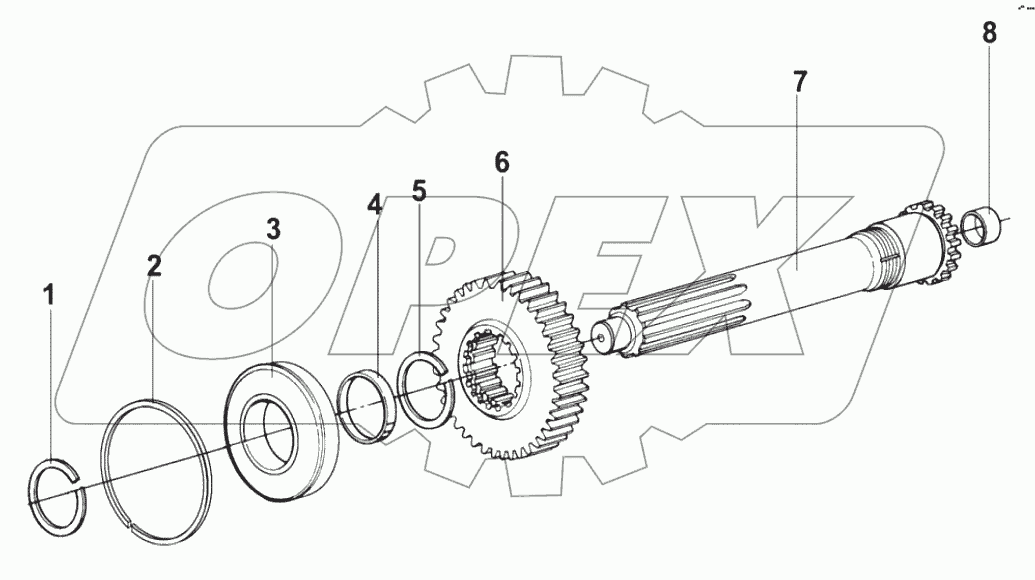  INPUT SHAFT ASSEMBLY