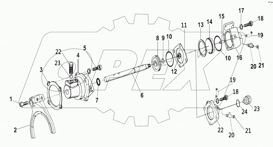  VICE BOX CYLINDER ASSEMBLY