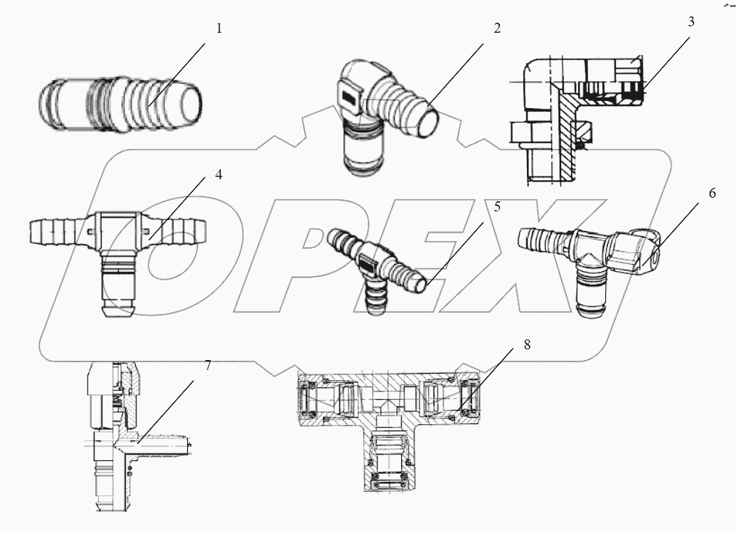  CONNECTING PARTS, LINE & NIPPLE JOINT