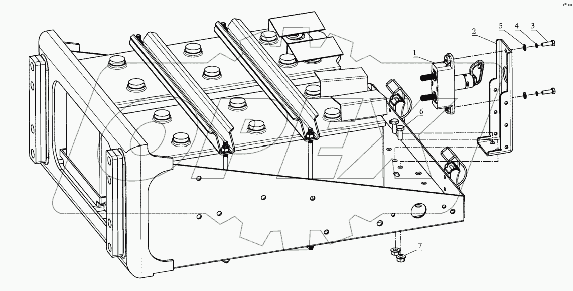  MAIN POWER SWITCH (CENTER-OFF)
