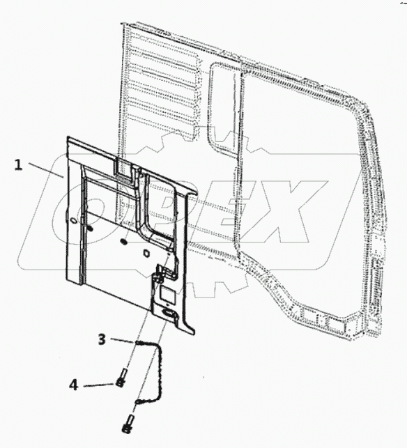  LEFT SIDE INNER GUARD PLATE