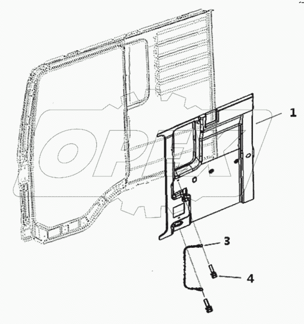  RIGHT SIDE INNER GUARD PLATE