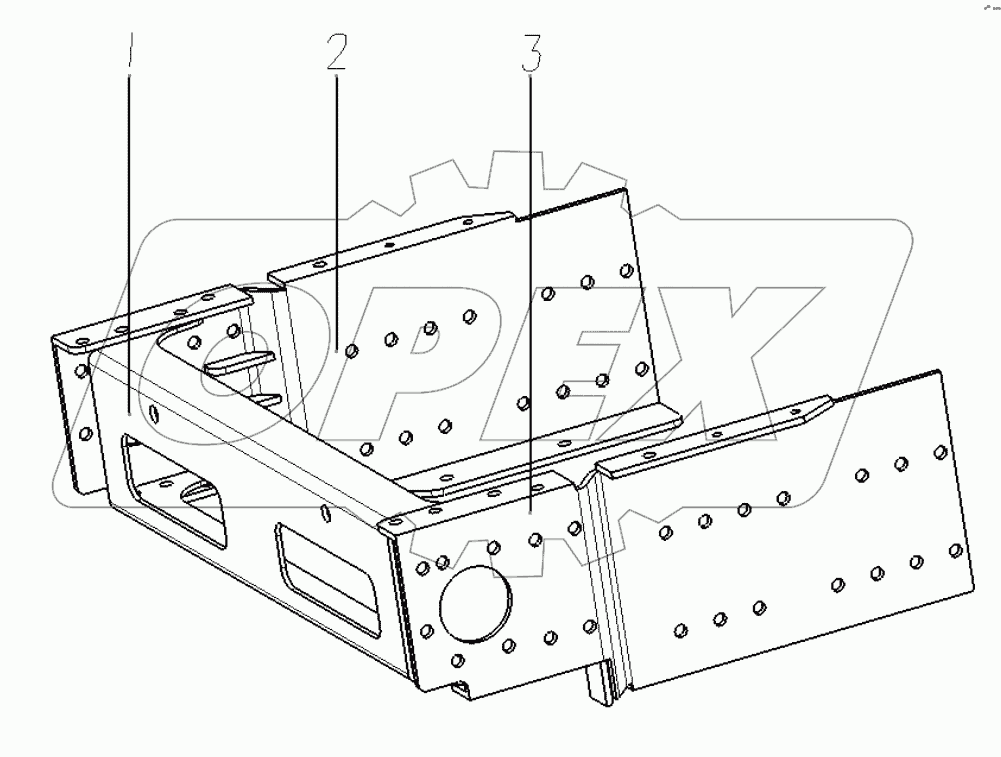  FRONT CARFRAME AFFIX (DC96259800113)