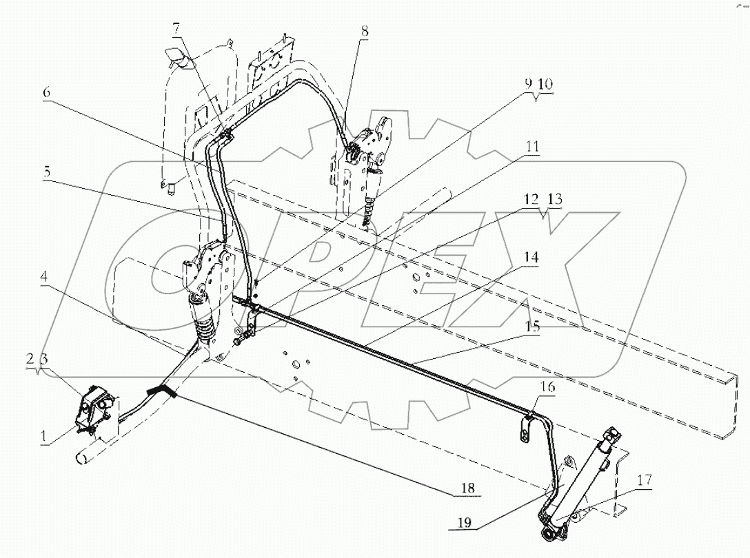  CAB HYDRAULIC TILTING EQUIPMENT