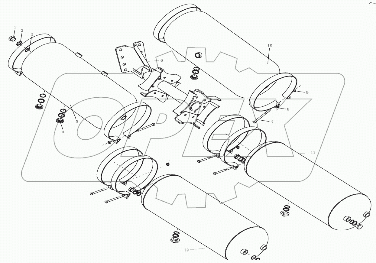 AIR TANK FIXING (C4)