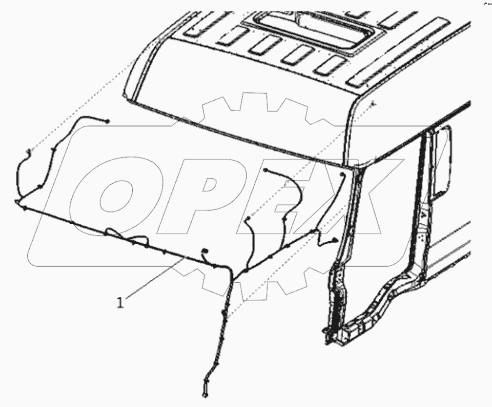  TOP CEILING WIRE HARNESS