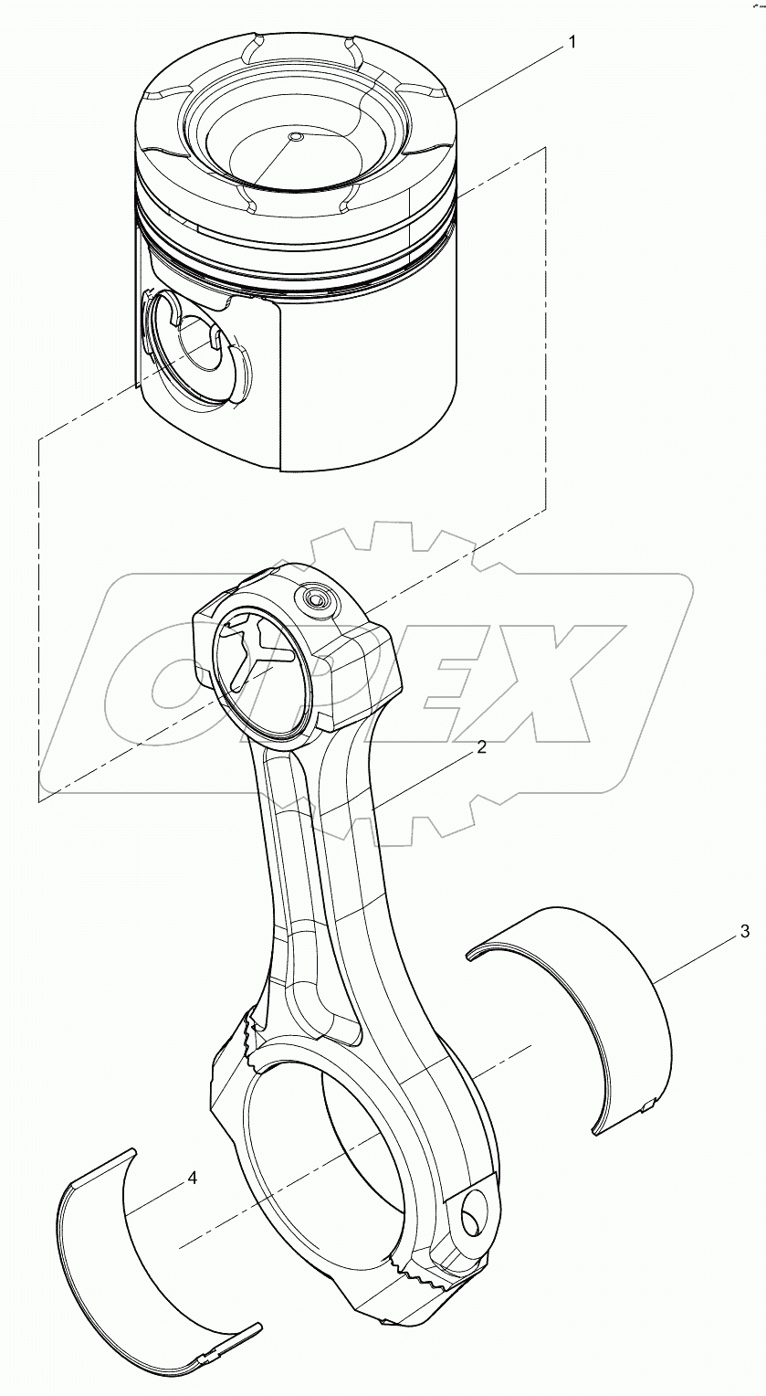  PISTON AND CONNECTING ROD GROUP