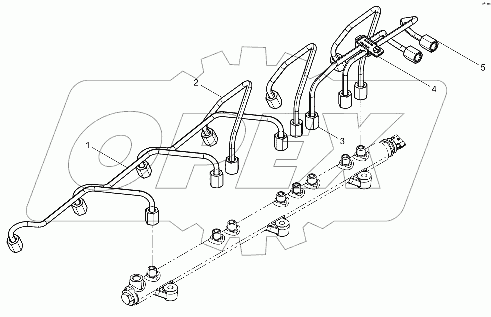  HIGH-PRESSURE FUEL PIPE ASSEMBLY