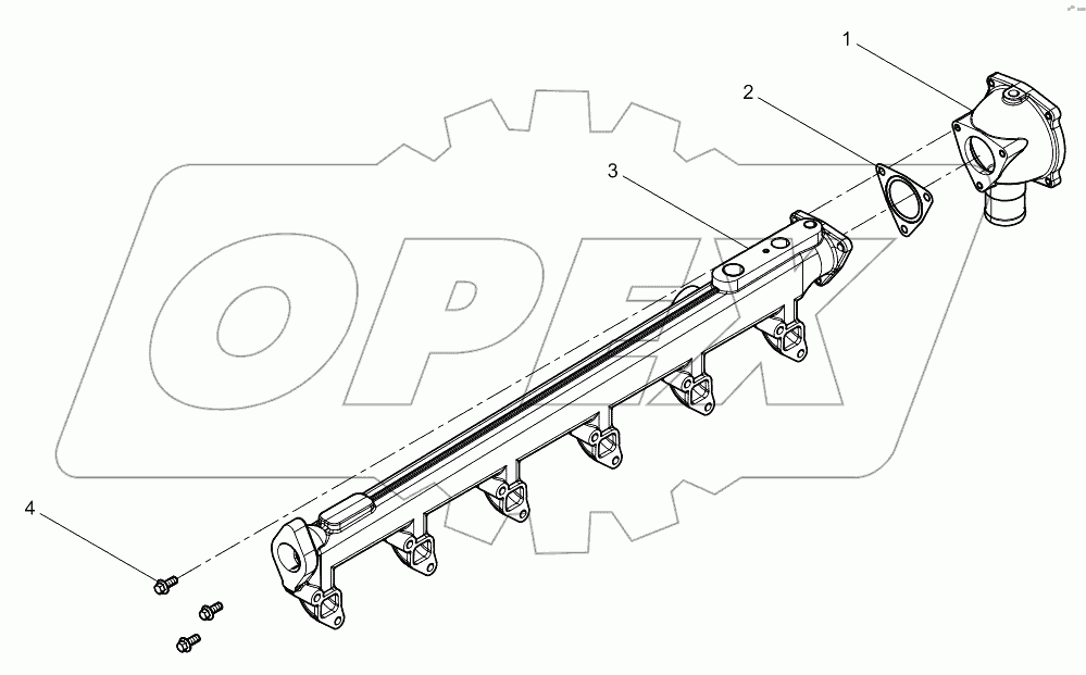 WATER-OUTLET PIPE ASSEMBLY