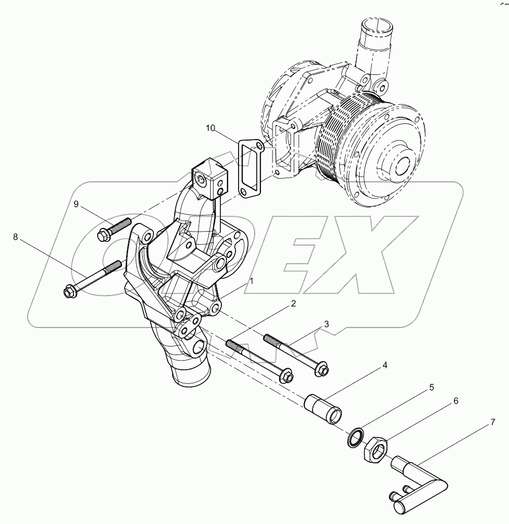  WATER PIPE CONNECTOR GROUP