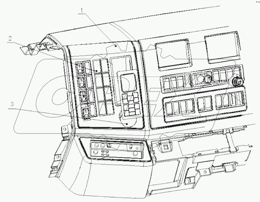 SWITCH,  RADIO AND CIGARETTE LIGHTER