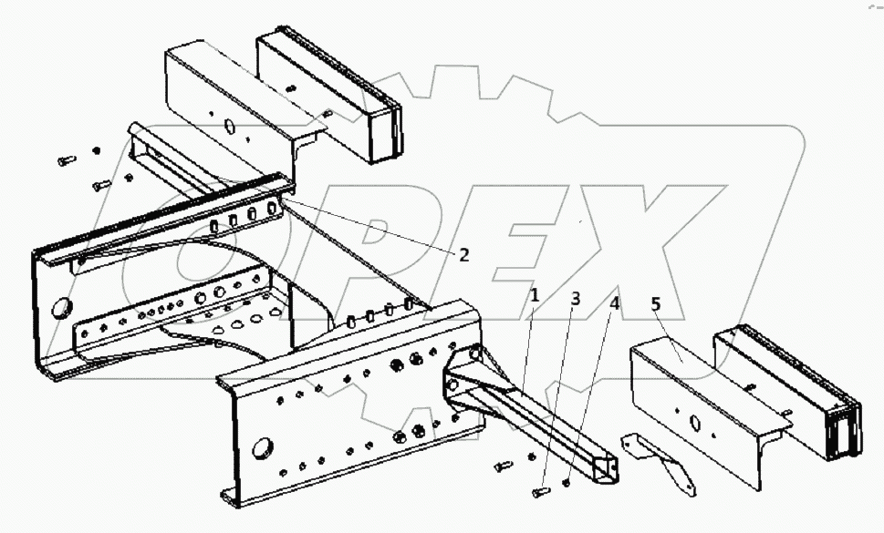TAILLIGHT BRACKET / UNIVERSAL / F3000