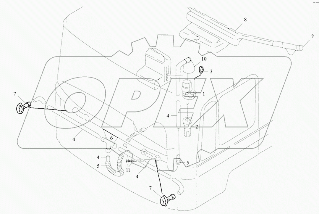 WINDSCREEN WASHER PUMP AND ACCESSORIES