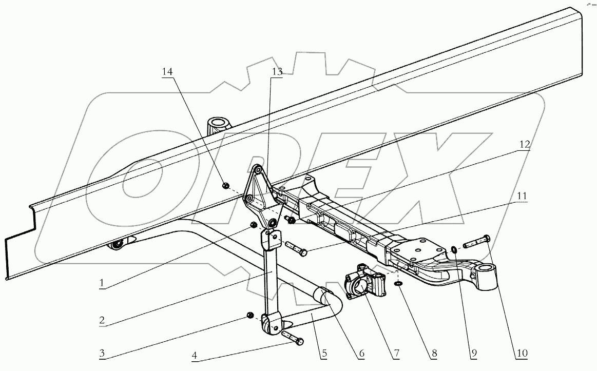 FRONT STABILIZER ASSY
