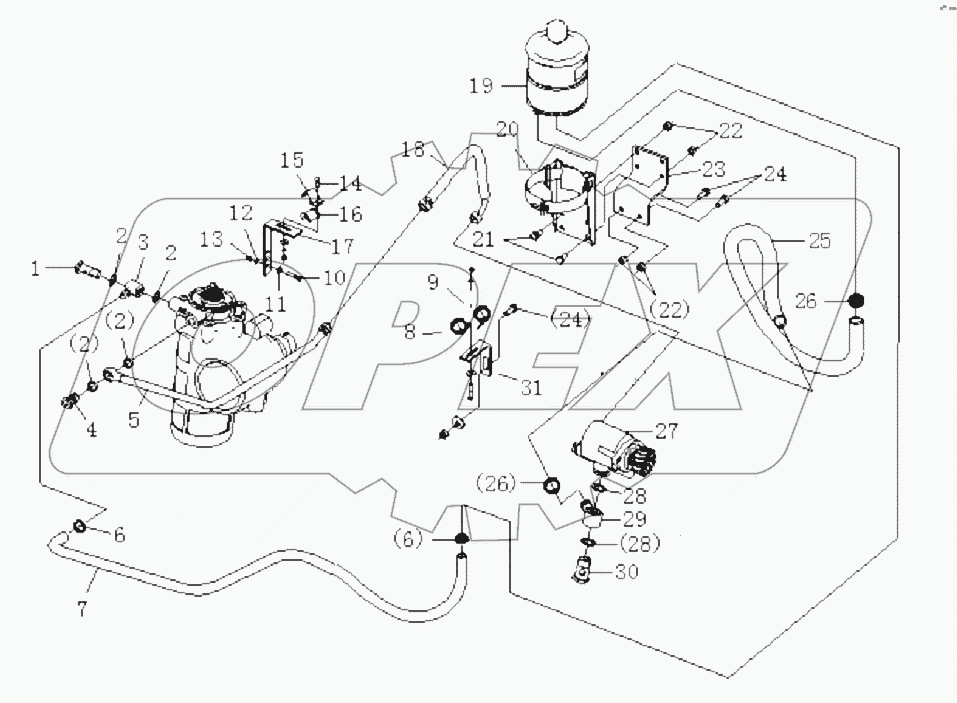 STEERING HYDRAULIC DEVICE