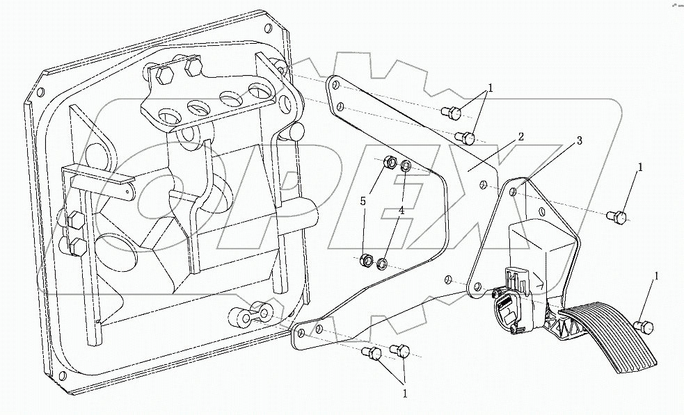 ACCELEROGRAPH CONTROL DEVICE