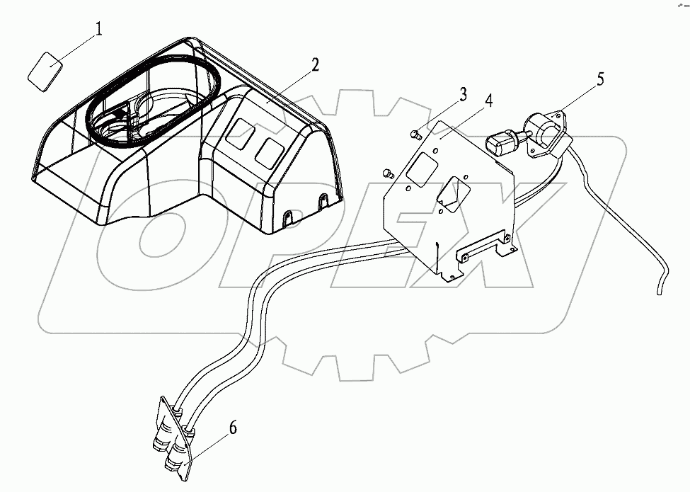 PARKING BRAKE CONTROL DEVICE