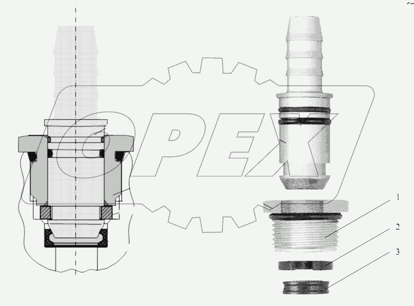 CONNECTING PARTS,LINE & NIPPLE JOINT